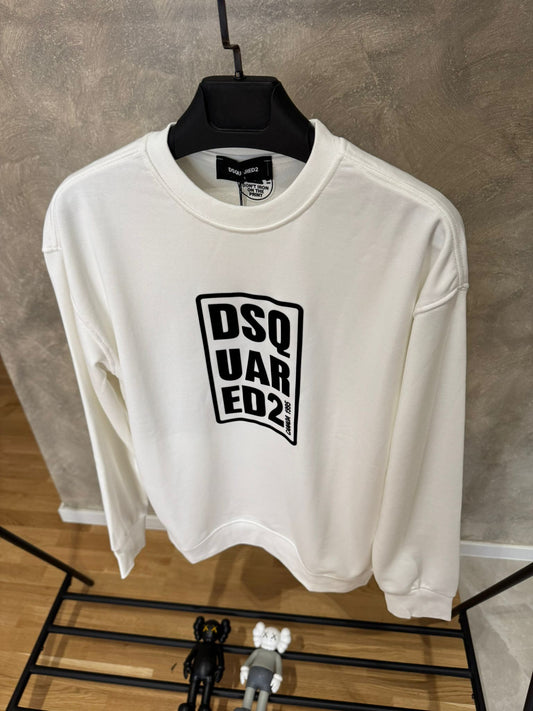 DSQ dukserica (bijela)